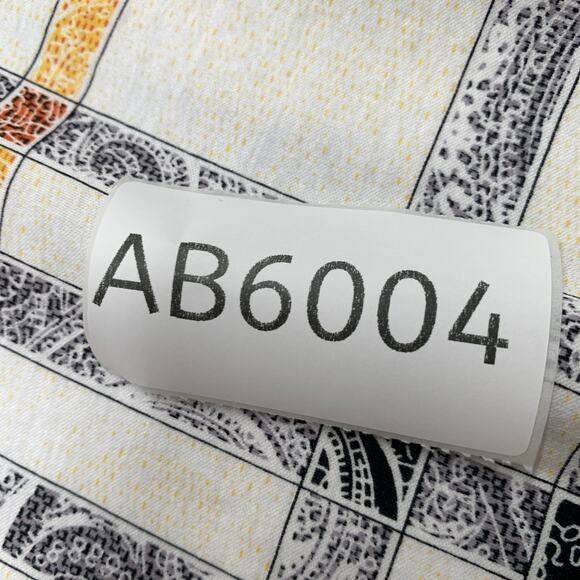 Scully Men Shirt XXL White Paisley Plaid Pearl Snap Button Long Sleeve Button Up - Picture 11 of 11